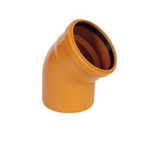 Отвод d 110/45 наружной канализации Отвод d 110/45 наружной канализации