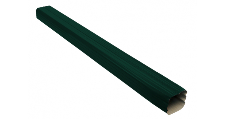 Труба прямоугольная Vortex 3м RAL 6005 Труба прямоугольная Vortex 3м RAL 6005