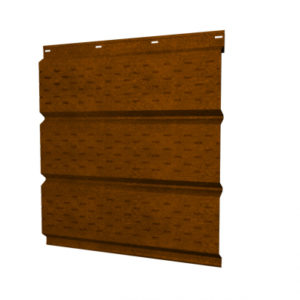 Софит металлический полная перфорация 0,45 Print Twincolor с пленкой Golden Wood Софит металлический полная перфорация 0,45 Print Twincolor с пленкой Golden Wood