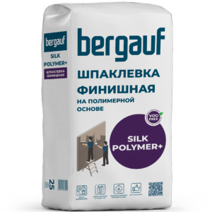 Финишная шпаклевка на полимерной основе Bergauf SILK POLYMER+ 25кг Финишная шпаклевка на полимерной основе Bergauf SILK POLYMER+ 25кг